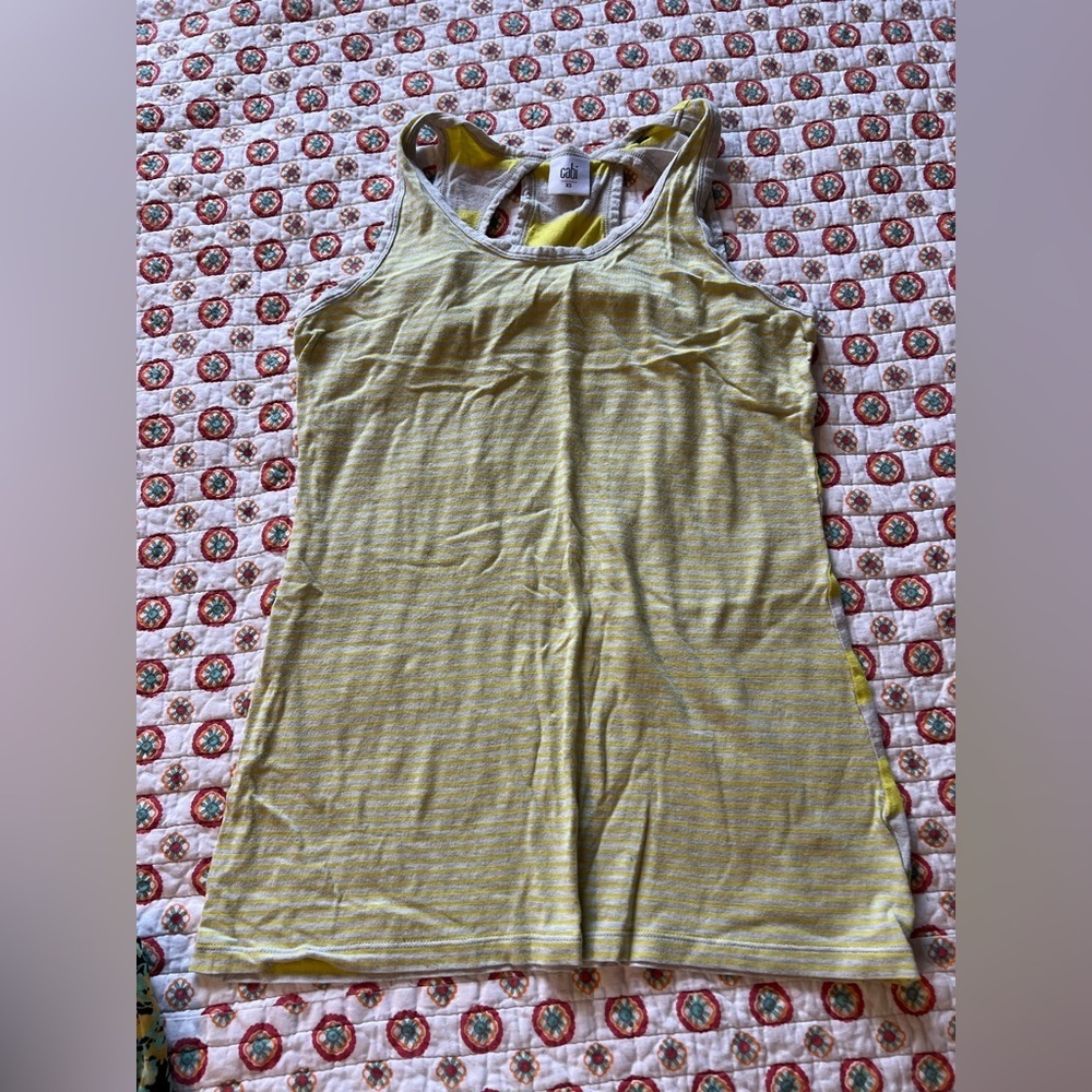 Cabi Striped Racerback Tank size XS